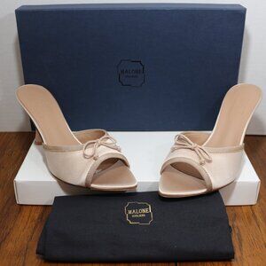 Malone Souliers Bow Slide Sandals